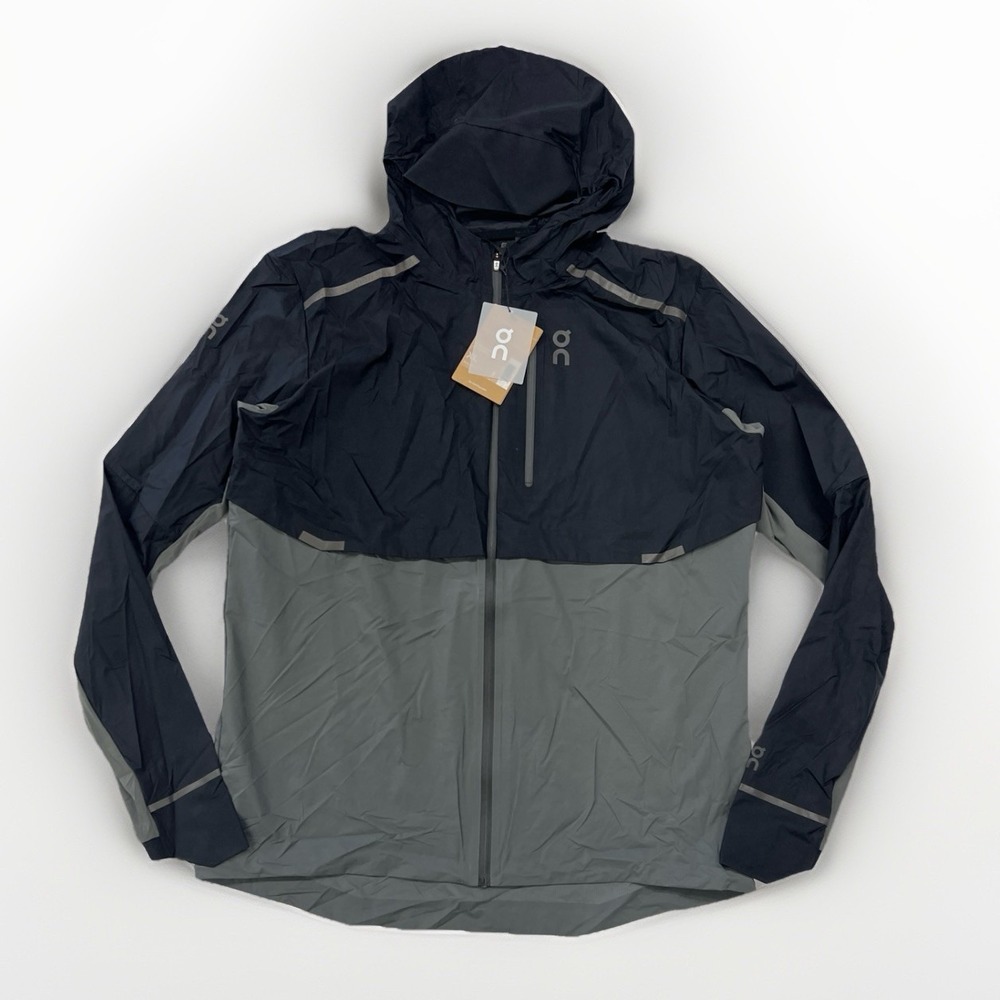 $240 NWT ON CLOUD RUNNING‎ Men's Ultralight Windproof Weather Jacket Black XL
